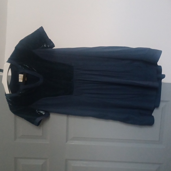 Anthropologie Maeve Velvet Dress Tunic Mini - Picture 5 of 7